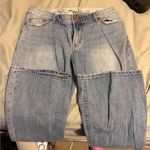 Stylish Light Blue Boot Cut Jeans for Women